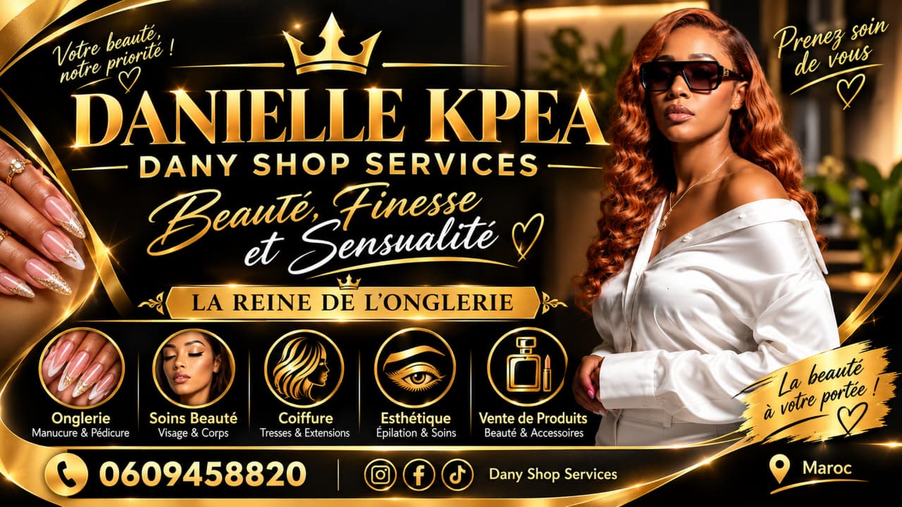 Daniella Kpea, fondatrice de Dany Shop Services