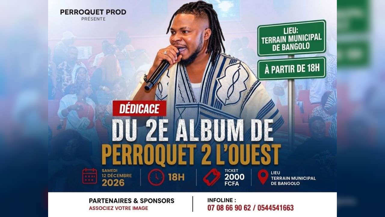 Dédicace du 2e album de Perroquet de l’Ouest — image 1