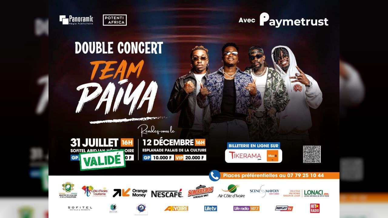 DOUBLE CONCERT DE TEAM PAIYA — image 1
