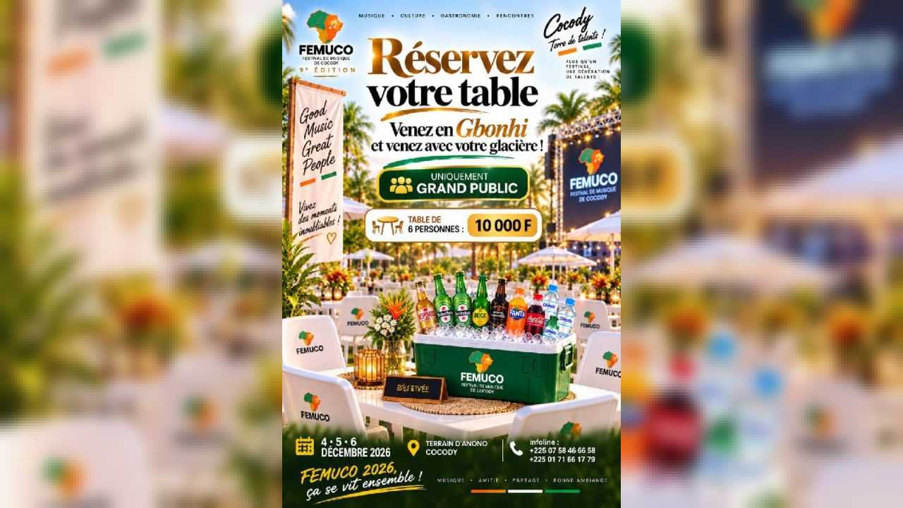 Festival de musique de Cocody — 6 déc. (Abidjan)