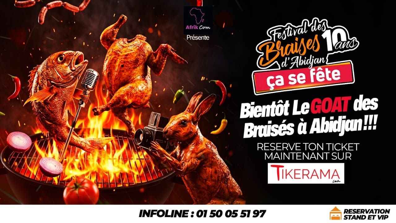 Festival des braisés d’Abidjan — 3 avr. (Abidjan)