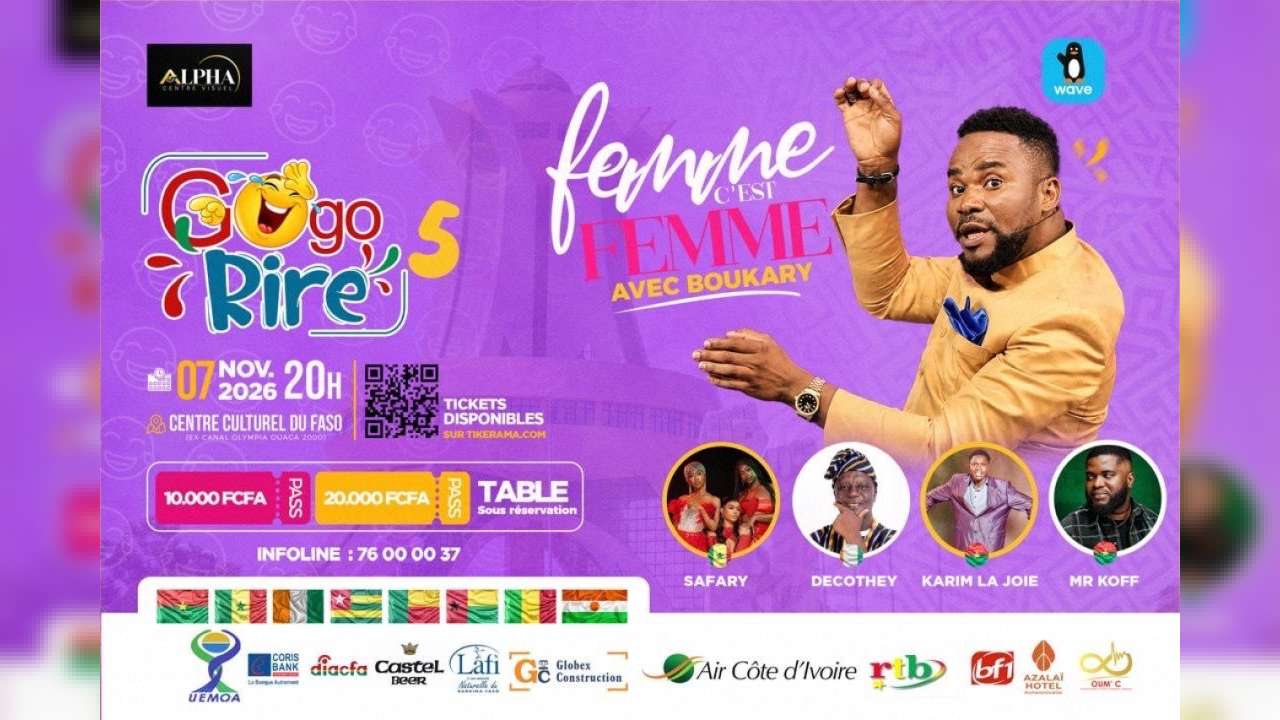 gogo rire 5 avec Boukary ( femme c’est femme)