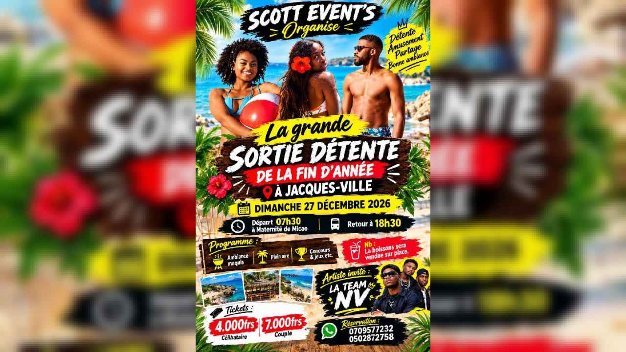 La grande SORTIE DÉTENTE DE LA FIN D'ANNÉE.