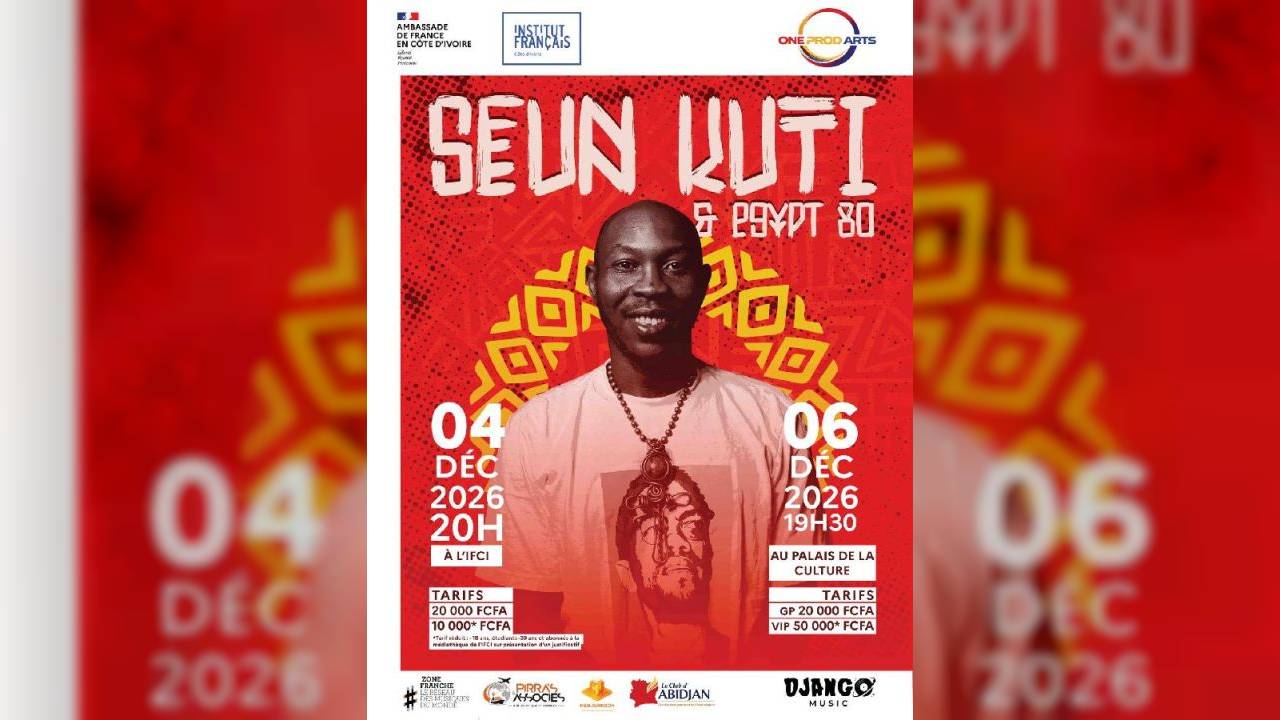 Seun Kuti & Egypt 80 à Abidjan — image 1