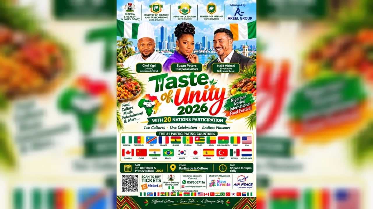Taste of unity festival — 1 nov. (Abidjan)