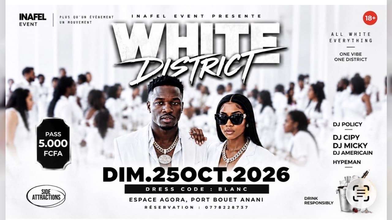 WHITE DISTRICT 001 — WHITE PARTY — image 1